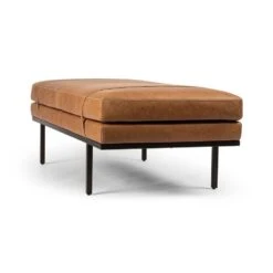 Proctor Accent Bench - Palermo Cognac -France and So Furniture 108840 005 DET 1