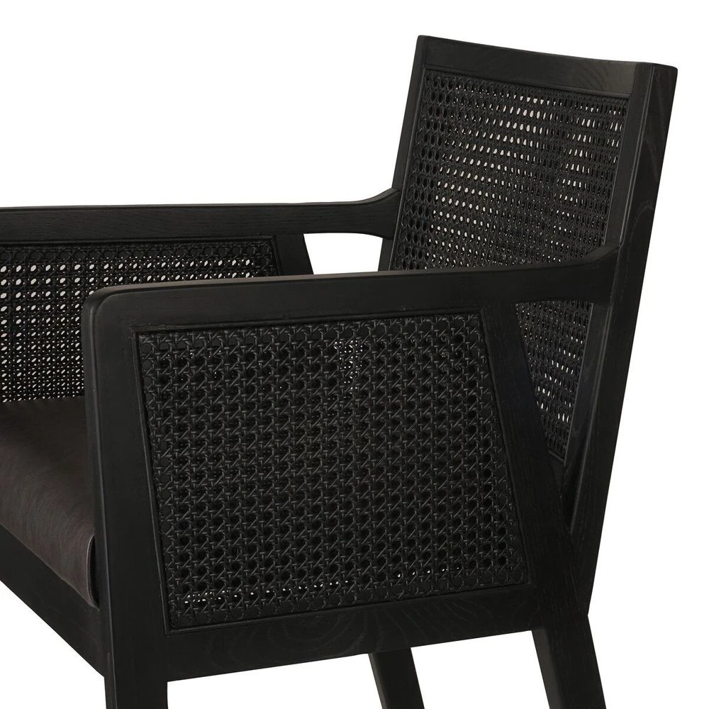 Thayer Cane Bar + Counter Stool - Bar Stool - Brushed Ebony - Sonoma Black 6 Thayer Cane Bar + Counter Stool - Bar Stool - Brushed Ebony - Sonoma Black - Image 6