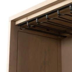 Spencer Bar Cabinet - Natural Mango -France and So Furniture 109084 002 DET 5