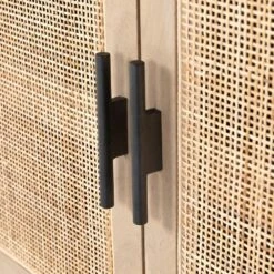 Spencer Bar Cabinet - Natural Mango -France and So Furniture 109084 002 DET 7