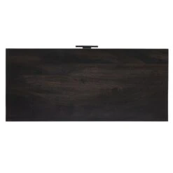 Spencer Bar Cabinet - Black W/ Black Wash Mango 34 Spencer Bar Cabinet - Black W/ Black Wash Mango -France and So Furniture 109084 004 TOP 1