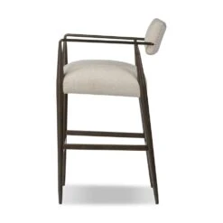 Lenox Bar + Counter Stool - Bar - Charter Oatmeal 12 Lenox Bar + Counter Stool - Bar - Charter Oatmeal -France and So Furniture 109270 014 SID 1