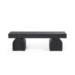 Silvan Bench - Black Elm