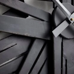 Numeral Clock Wall Art - Rustic -France and So Furniture 10948 3 lg