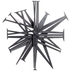 Numeral Clock Wall Art - Rustic