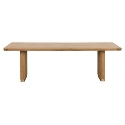 Kalla Dining Table - 96" - Rectangular - Rustic Oak