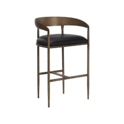 Zanatta Bar + Counter Stool -France and So Furniture 111001