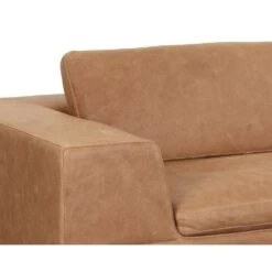 Ira Leather Sofa - Camel 13 Ira Leather Sofa - Camel -France and So Furniture 111478 7
