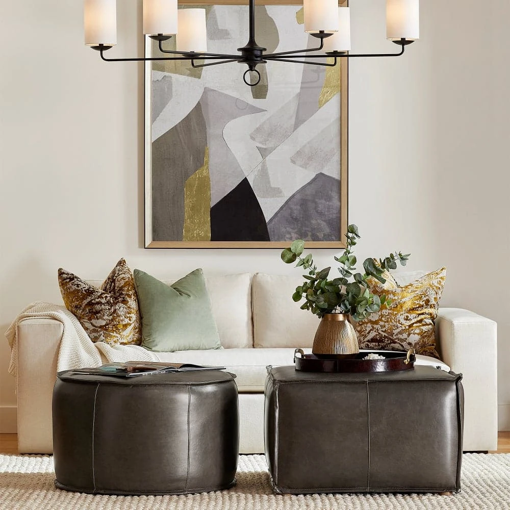 Lusso / Pouf - Grey 2 Lusso / Pouf - Grey - Image 2