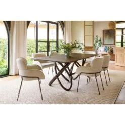 Elo Dining Table - Natural -France and So Furniture 11756 4 lg