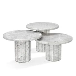 Linden Bunching Tables Set Of 3 -France and So Furniture 118175 1 1