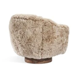 Simone Swivel Chair - Morel Taupe -France and So Furniture 145236 4 1
