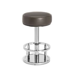 Kaius Counter Stool (Swivel) - Grey -France and So Furniture 149192