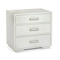 Bennett Bedside Chest - White