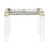 Camille Acrylic Backgammon Table - Clear