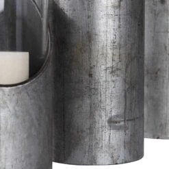 Karter Iron & Glass Candleholders Set/3 -France and So Furniture 17518 5