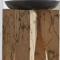 Ilva Wood Candleholders Set/2 -France and So Furniture 18074 3