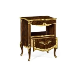 Mahogany & Gilded Nightstand -France and So Furniture 1cd0c32dea5ce1aa68ca9ca87b710b210dfe8620 full