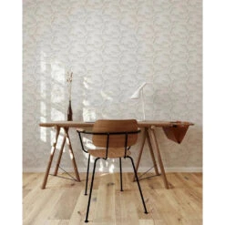 Flock Wallpaper -France and So Furniture 2022 Flock RawCotton MockUp