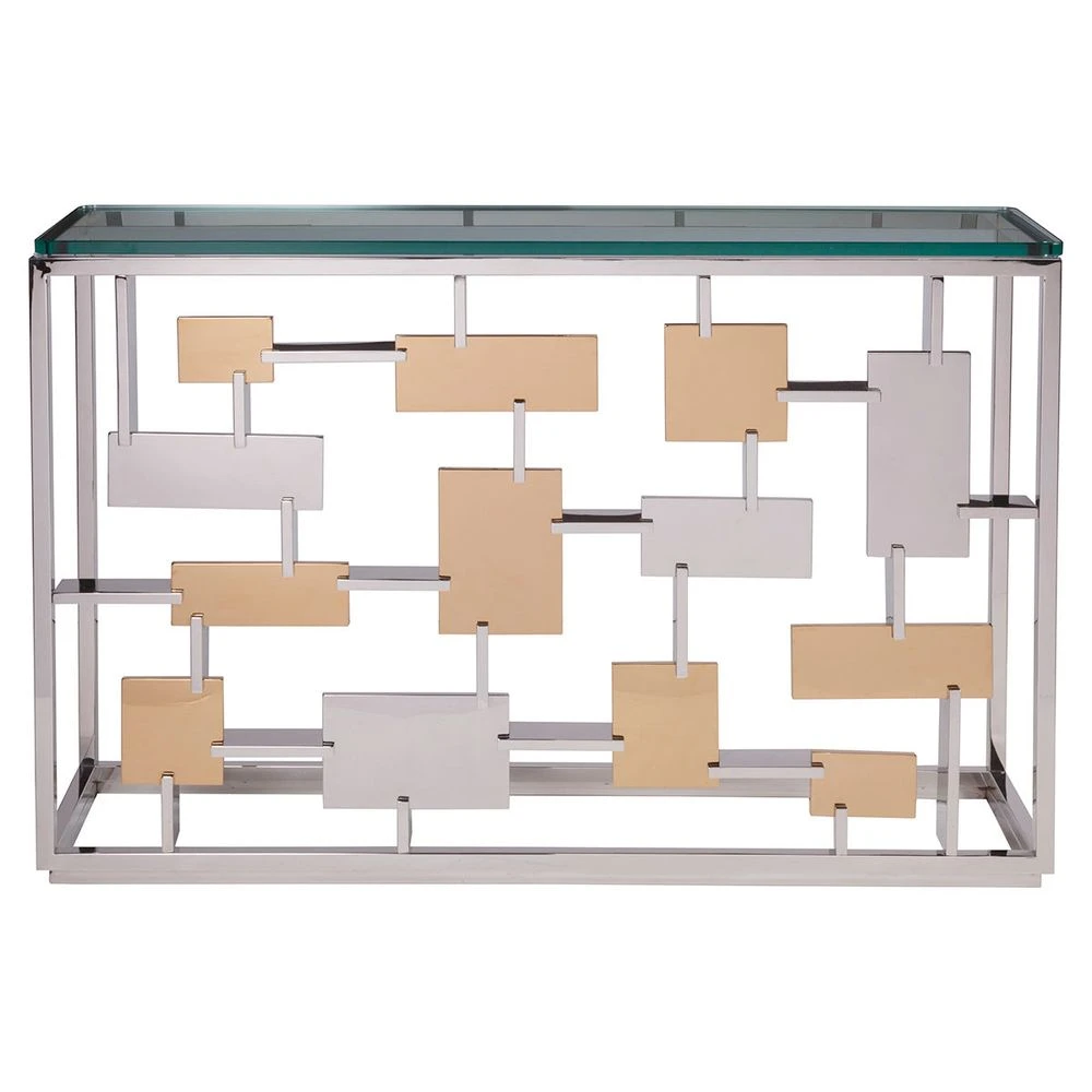 Cityscape Console - Stainless Steel 5 Cityscape Console - Stainless Steel - Image 5