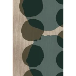 Layered Dots Glass Tray - Black -France and So Furniture 20440 1