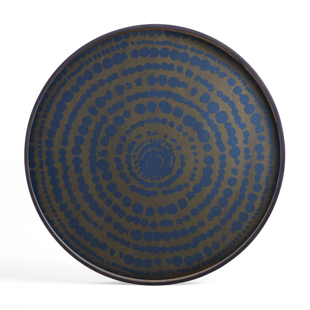 Beads Wooden Tray - Black 3 Beads Wooden Tray - Black - Image 3