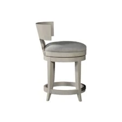 Fuente Swivel Counter Stool - Light Gray -France and So Furniture 2106 895 SID