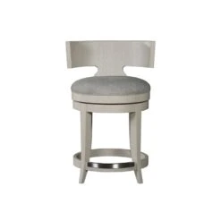 Fuente Swivel Counter Stool - Light Gray -France and So Furniture 2106 895 STR