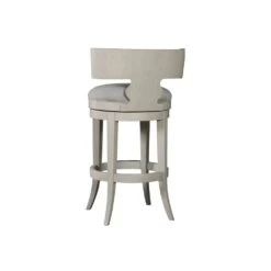 Fuente Swivel Bar Stool - Light Gray -France and So Furniture 2106 896 BACK PER