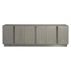 Gradient Long Media Console - Antiqued White -France and So Furniture 2119 908 STR