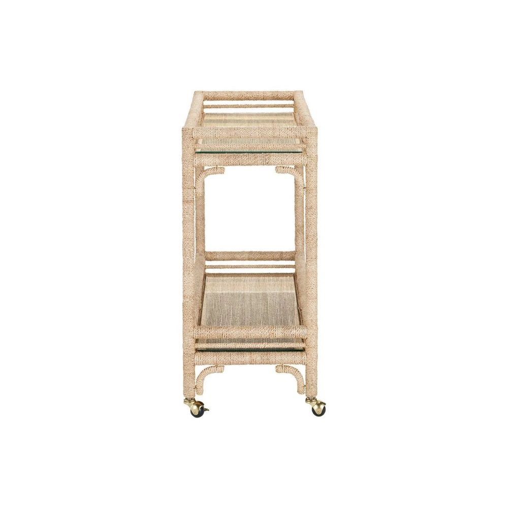 Olisa Rope Bar Cart 6 Olisa Rope Bar Cart - Image 6