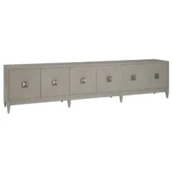 Logan Convertible Long Media Console/Buffet - Antiqued White -France and So Furniture 2149 907 PER SHORT