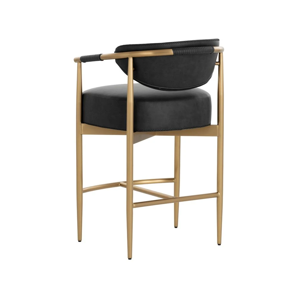 Heloise Counter Stool - Bravo Black 4 Heloise Counter Stool - Bravo Black - Image 4