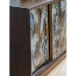 Verbatim Long Media Console - Dark Brown -France and So Furniture 2170 910 DET