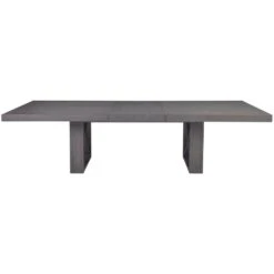 Appellation Rectangular Dining Table - Gray -France and So Furniture 2200 877 STR LEAF