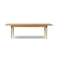 Harper Extension Dining Table - Fawn Oak Veneer