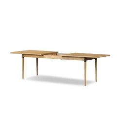Harper Extension Dining Table - Fawn Oak Veneer -France and So Furniture 221246 005 OPN 1
