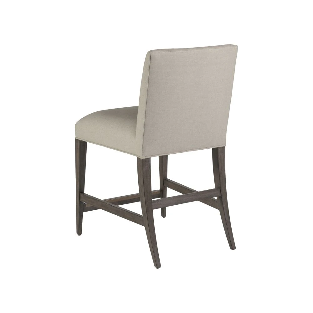 Madox Upholstered Low Back Counter Stool - Antico 2 Madox Upholstered Low Back Counter Stool - Antico - Image 2