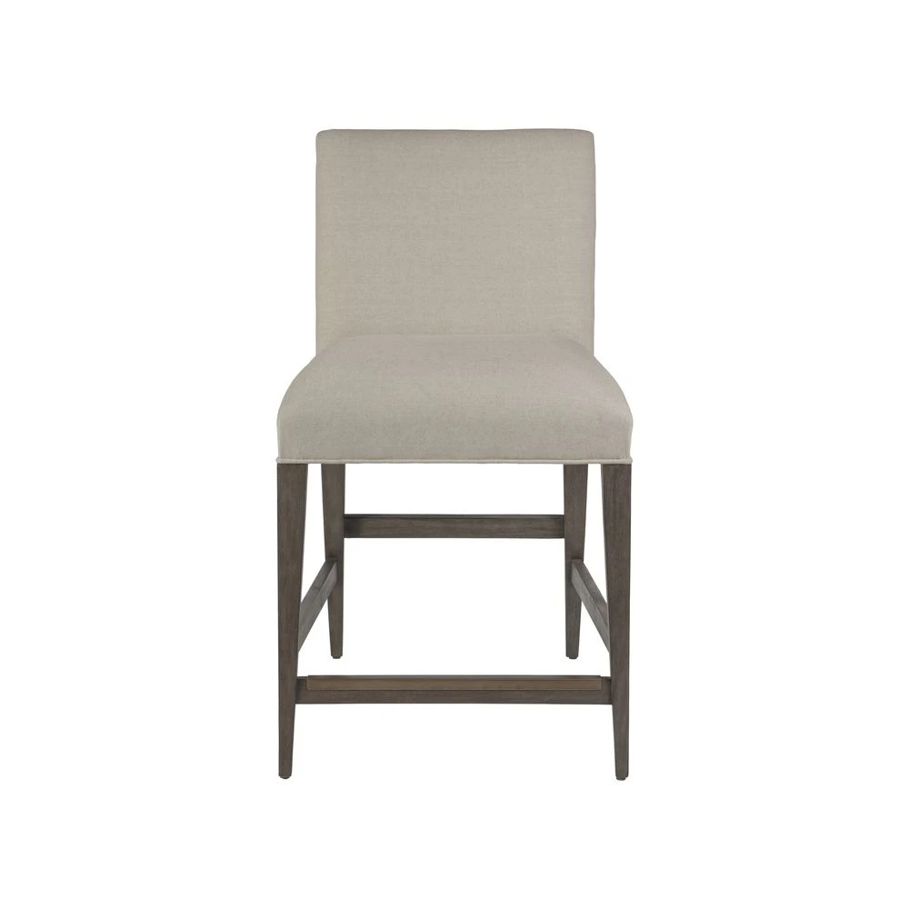 Madox Upholstered Low Back Counter Stool - Antico 4 Madox Upholstered Low Back Counter Stool - Antico - Image 4