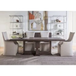 Juliet Arm Chair With Casters -France and So Furniture 2223 877C 39 ROM 3