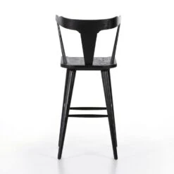 Gina Bar Stool - Black Oak -France and So Furniture 223115 048 BCK 1