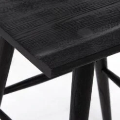 Gina Bar Stool - Black Oak -France and So Furniture 223115 048 DET 2 3c4a3099 287a 46d8 a3d7 3f2b72cc2d2d