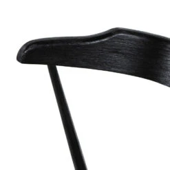 Gina Bar Stool - Black Oak -France and So Furniture 223115 048 DET 3