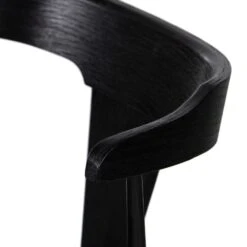 Gina Bar Stool - Black Oak -France and So Furniture 223115 048 DET 4