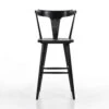 Gina Bar Stool - Black Oak