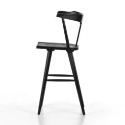Gina Bar Stool - Black Oak -France and So Furniture 223115 048 SID 1