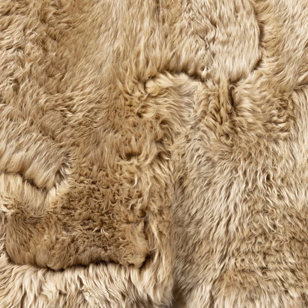 Sylas Lambskin Rug - Beige Lambskin 5 Sylas Lambskin Rug - Beige Lambskin - Image 5