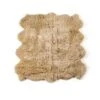 Sylas Lambskin Rug - Beige - 5.75X5.75'