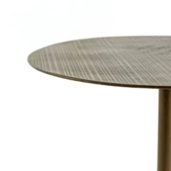 Franklin Bar Table - Acid Etched Aged Brass -France and So Furniture 223303 005 DET 3