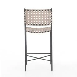 Idrina Bar + Counter Stool - Counter Stool - Smoke Grey -France and So Furniture 223601 002 BCK 1